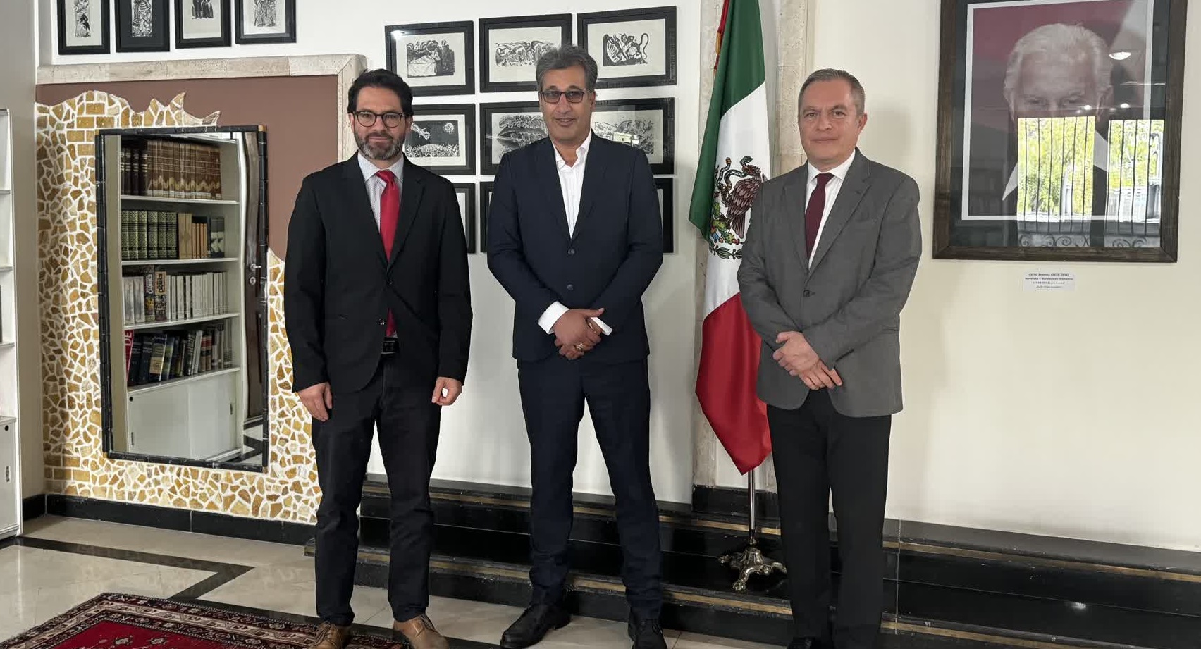 نشست کانون کارآفرینان برتر رسمی کشور با سفارت مکزیک در تهران